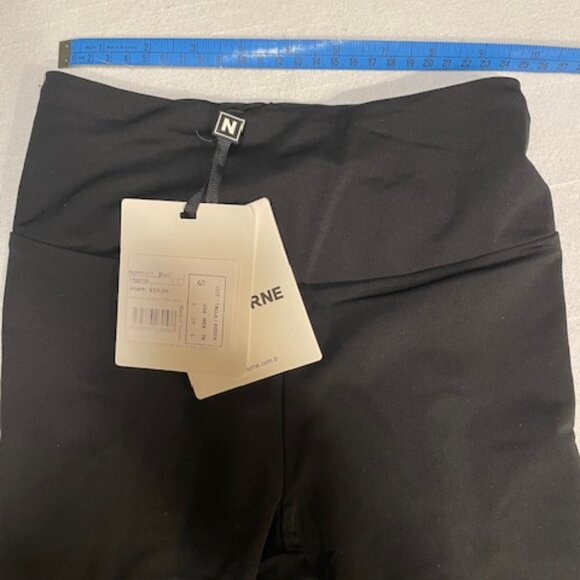 NWT Nocturne Pilates High-Waisted Slyah Black Leggings Size XX Small - Picture 9 of 9